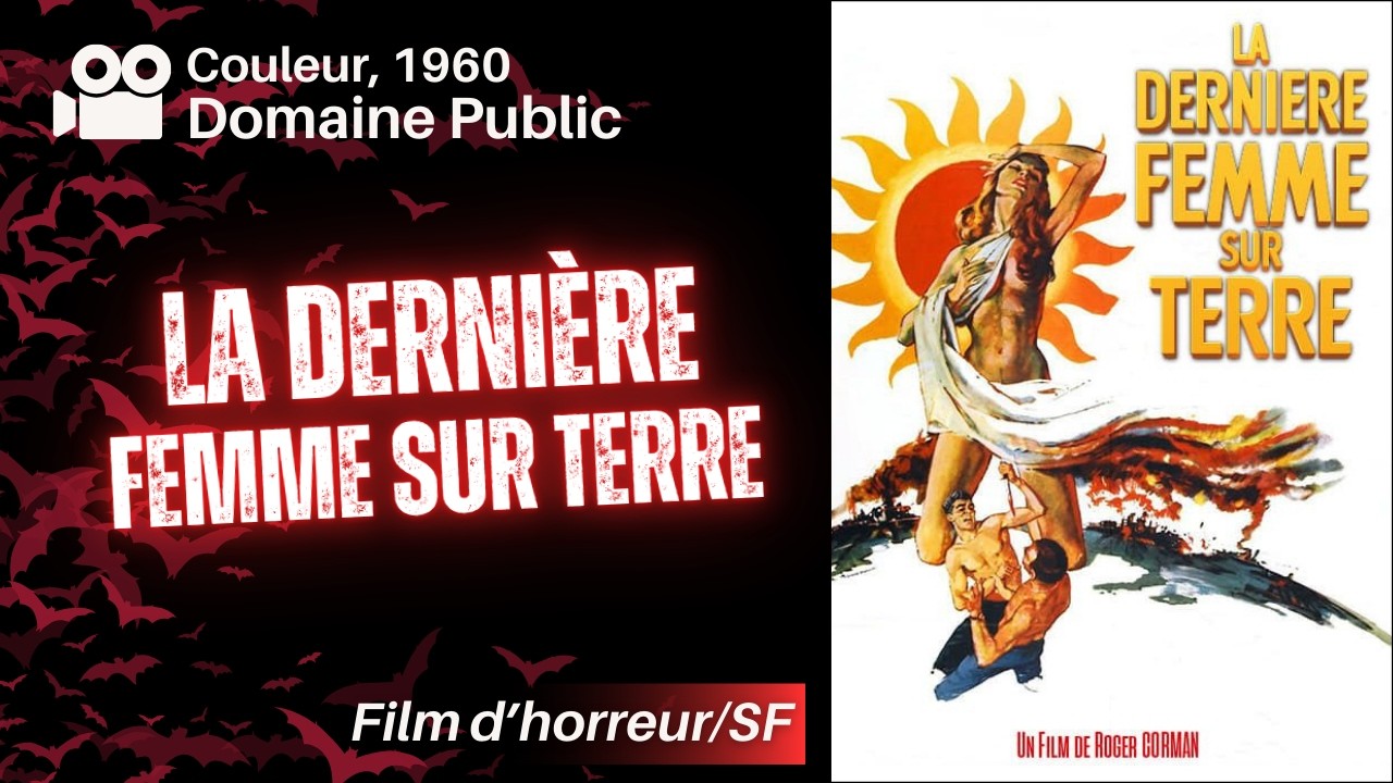 FILM D'HORREUR/SF | La Dernière Femme sur Terre (1960) | VF | COULEUR | PDM 1.0 Domaine Public 1.0
