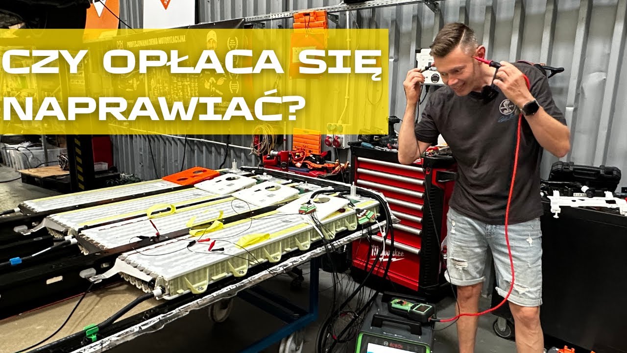 Czy da się naprawić baterię z Tesli Model 3? | EV REPAIR