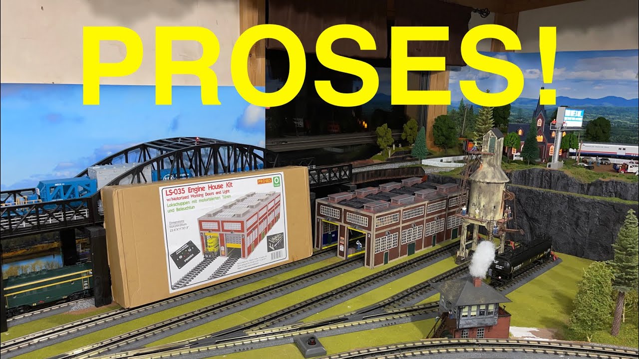 A Budget Friendly O Scale/Gauge Engine House!?