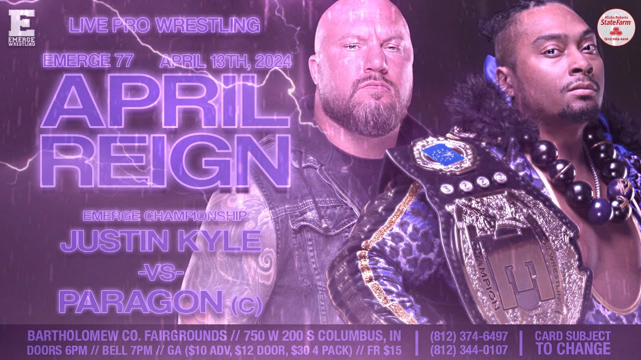 EMERGE 77: April Reign | EMERGE Wrestling | FREE FULL EVENT