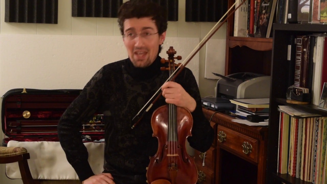 Violin Outside The Bach's With Dr K - Ahava Rabbah (Freigish) Mode