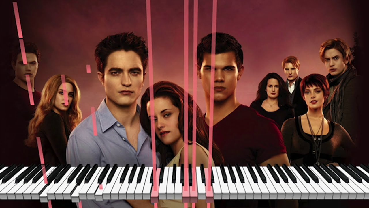 The Twilight Saga - Love, Death Birth By Carter Burwell Piano Tutorial