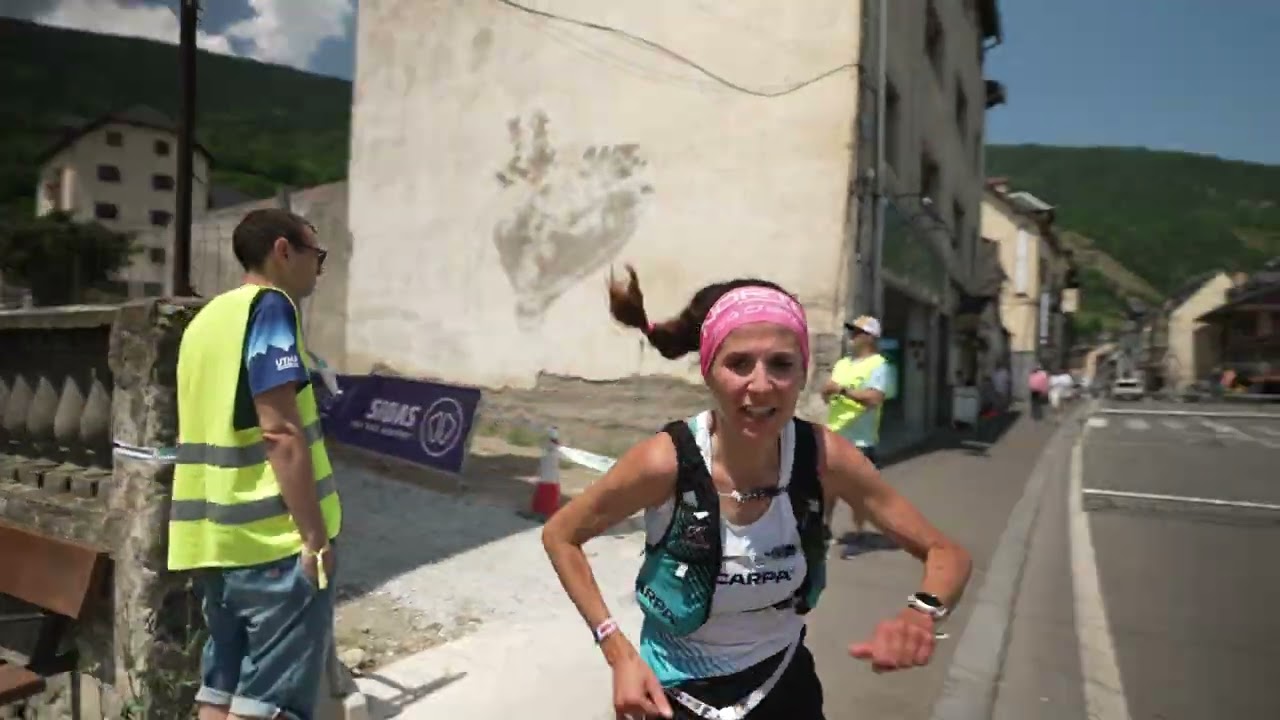 Elisa Desco, last km Val d'Aran by UTMB PDA 55km , 5th nd position