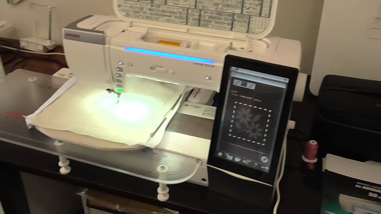 Baste and Trace with the Janome Memory Craft 15000