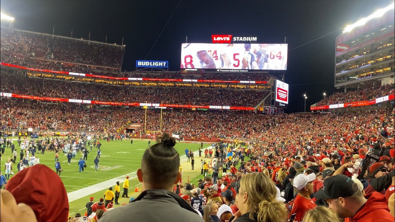 Don’t Stop Believin’ Faithful! Goodbye from Levi’s until next season! Go Niners