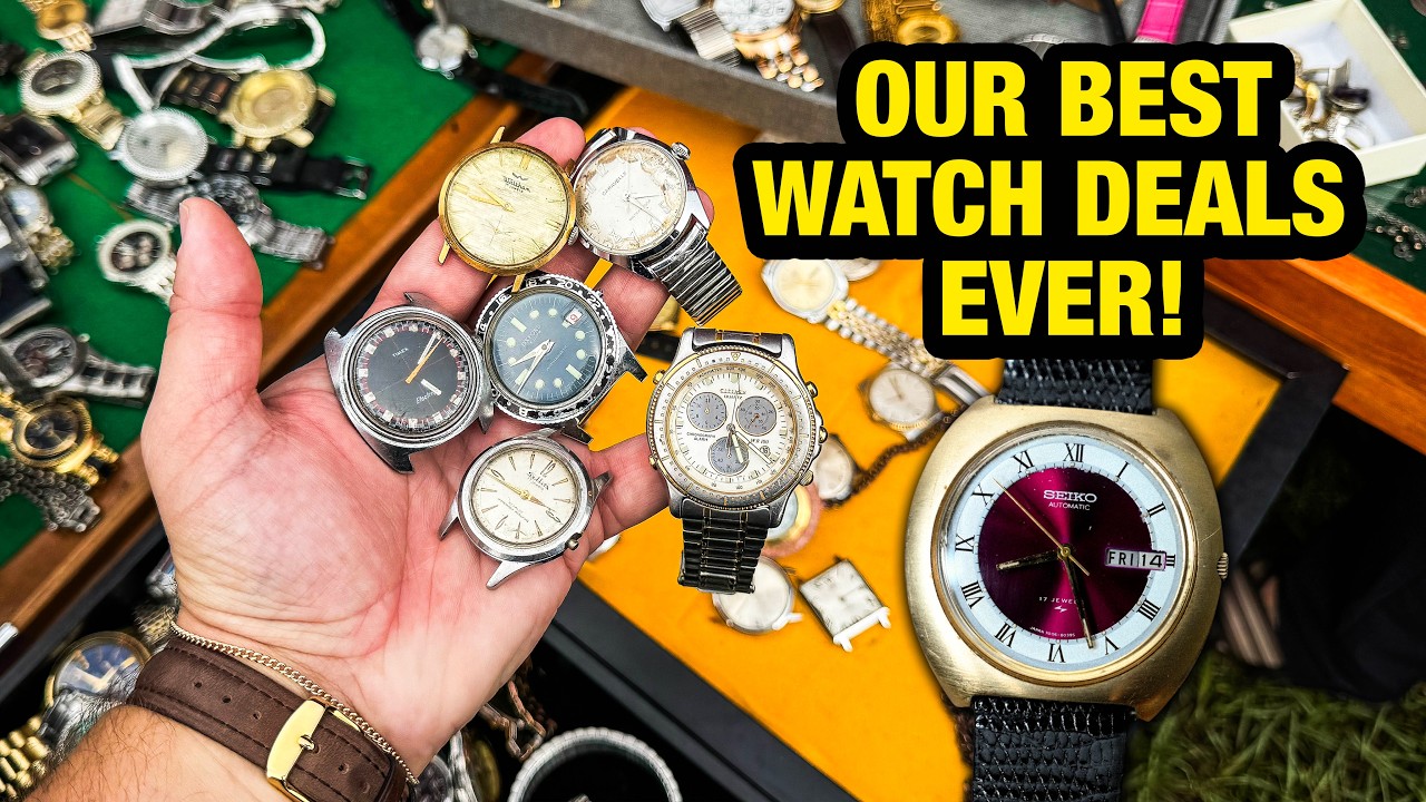 Over an Hour of Our BEST Watch Deals Ever! | Part 1