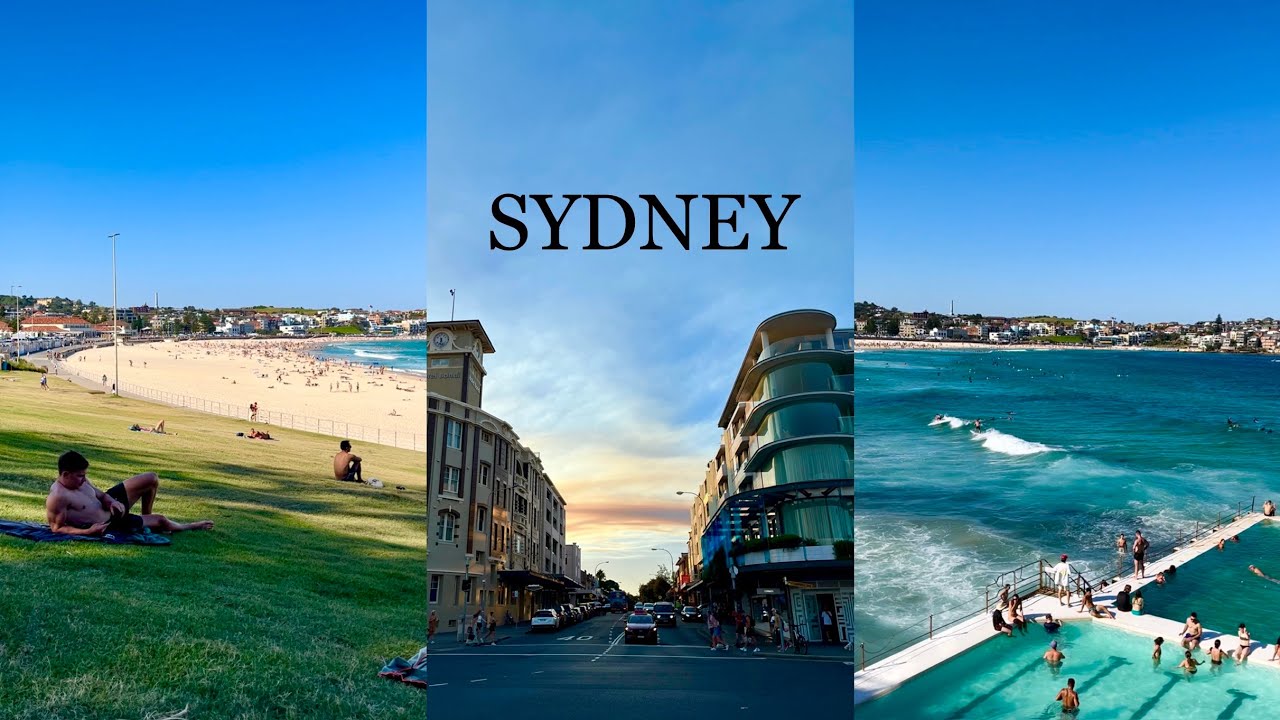 SYDNEY Vlog : Bondi Beach , Birkenhead Point , The Grounds of Alexandria 🧁☕️
