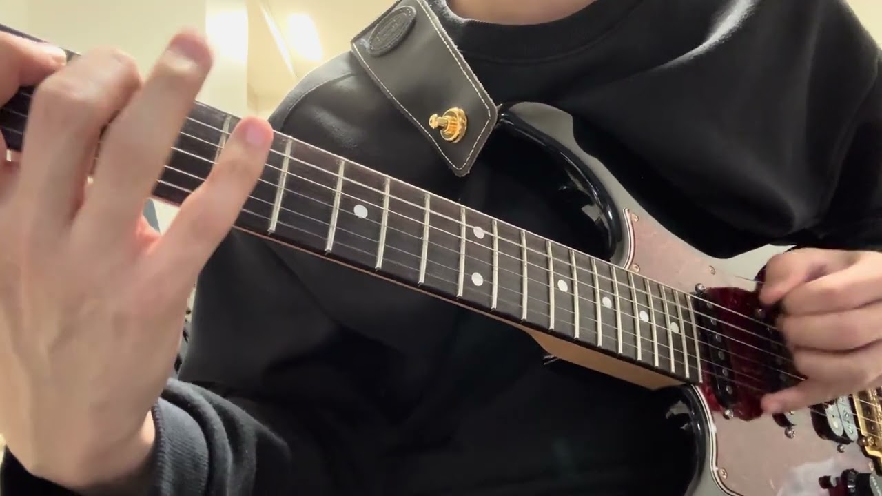A smooth jazz guitar