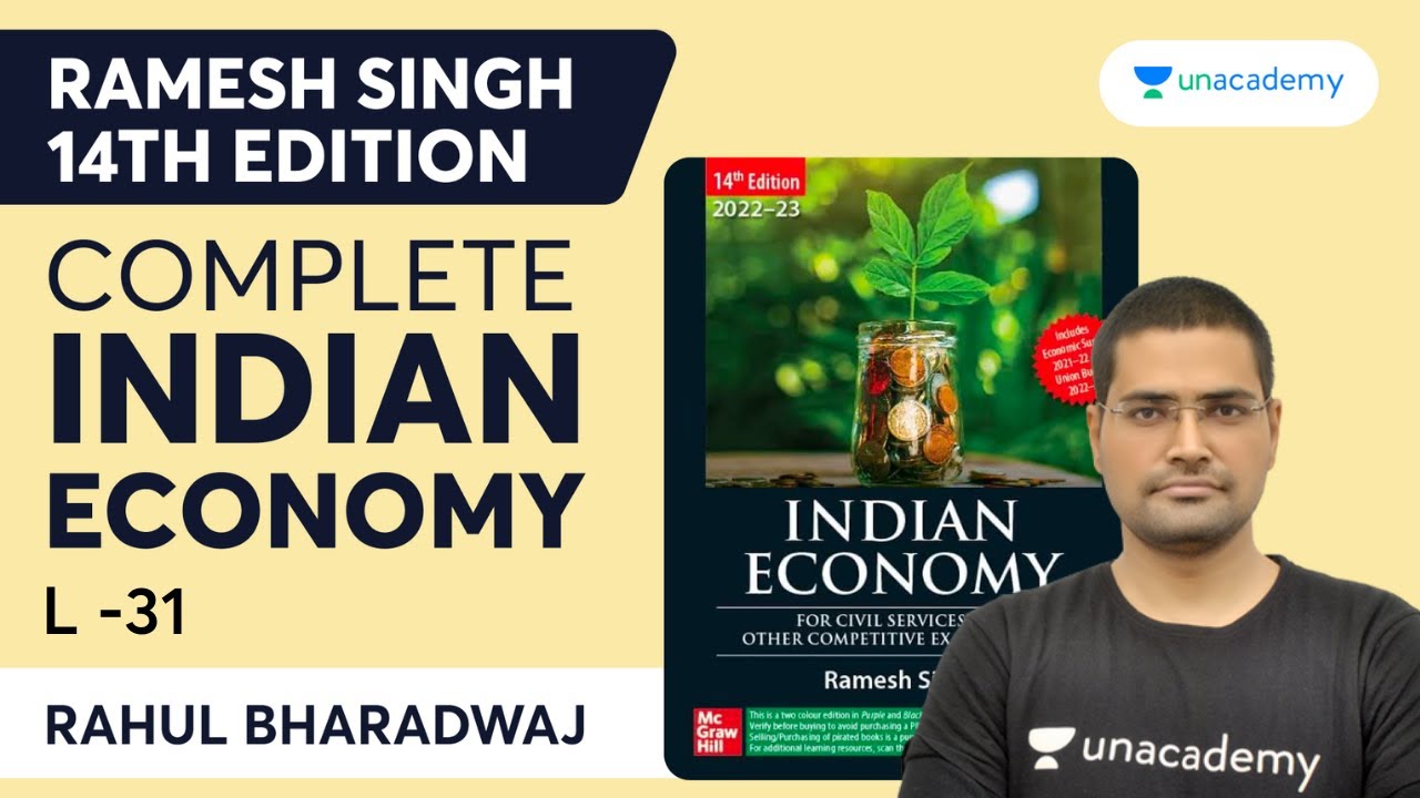Complete Indian Economy for UPSC CSE | L- 31 | Ramesh Singh 14th Edition | Rahul Bhardwaj
