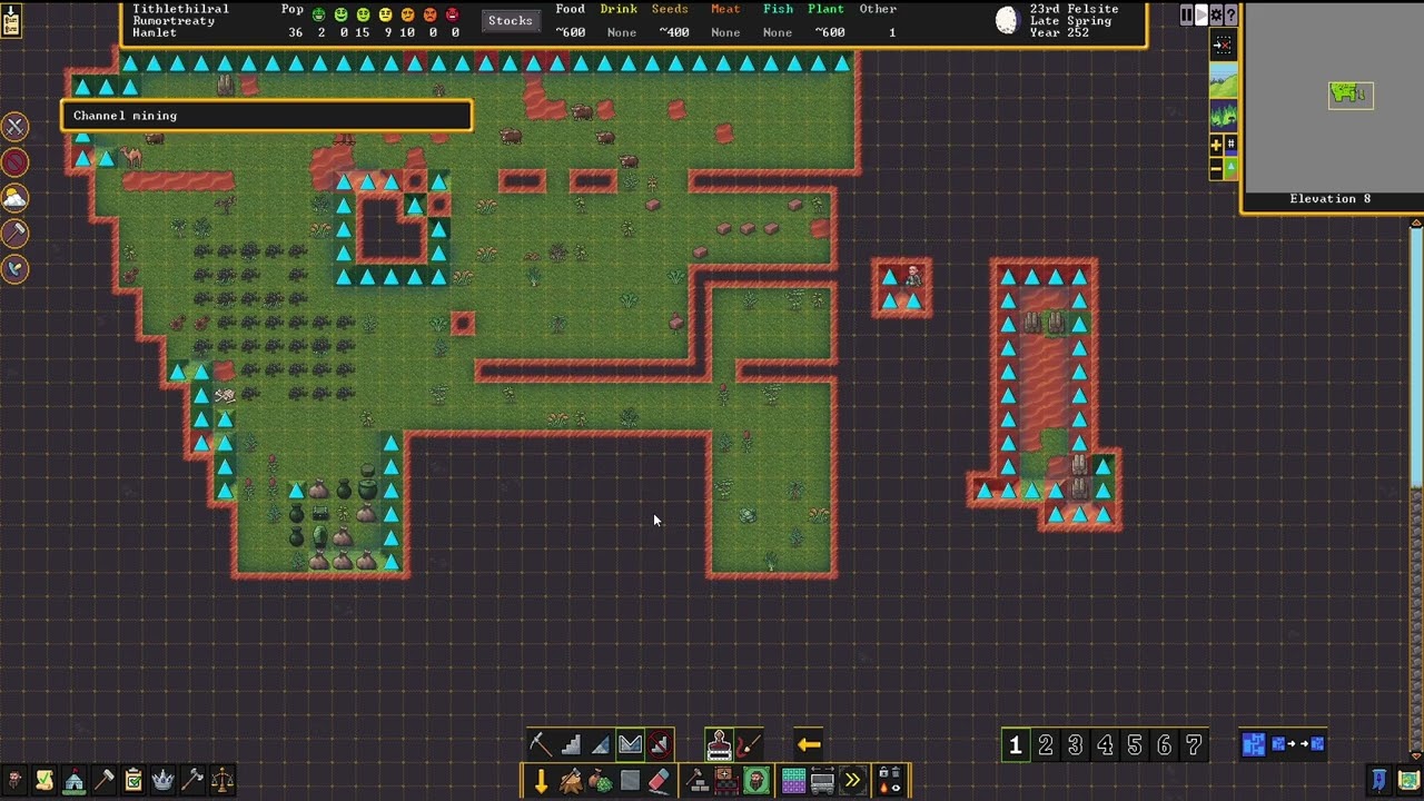 Sealing the Basement - Northstar Plays: Dwarf Fortress (Fort 1, Episode 20)