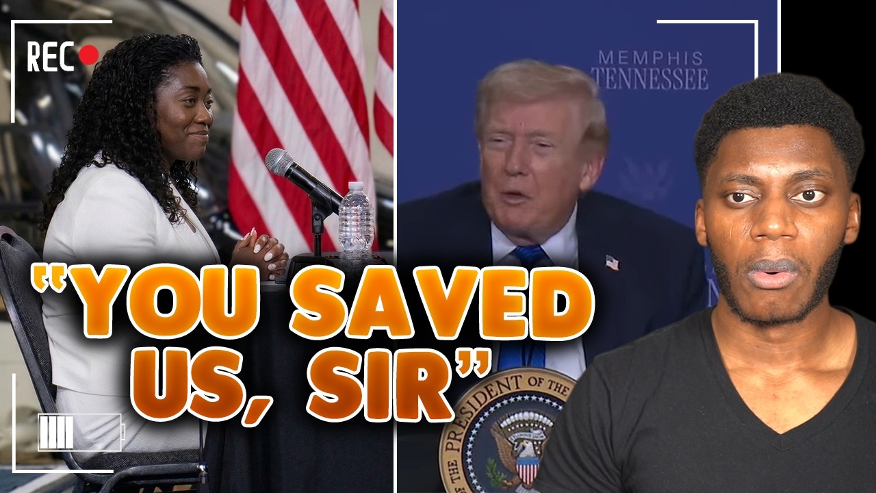 Темнокожая мать выхватила микрофон у Трампа, и то, что произошло дальше, &mdash; просто потрясающе!