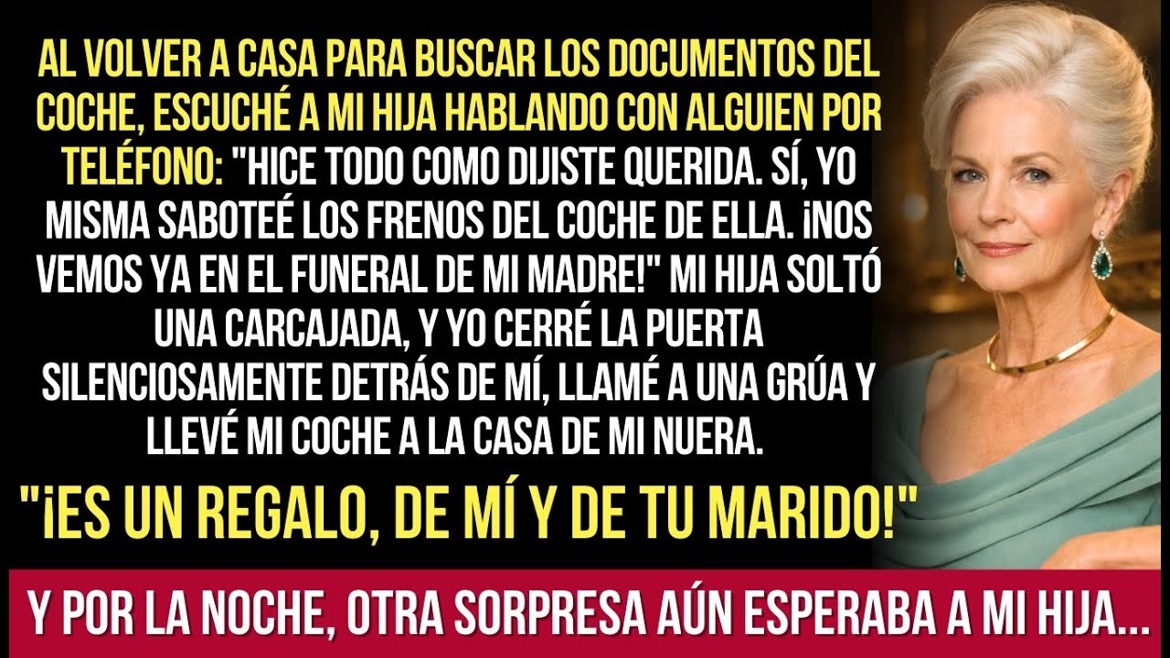 Al Volver A Casa Para Buscar Los Documentos Del Coche, Escuché A Mi Hija Hablando Con Alguien Por
