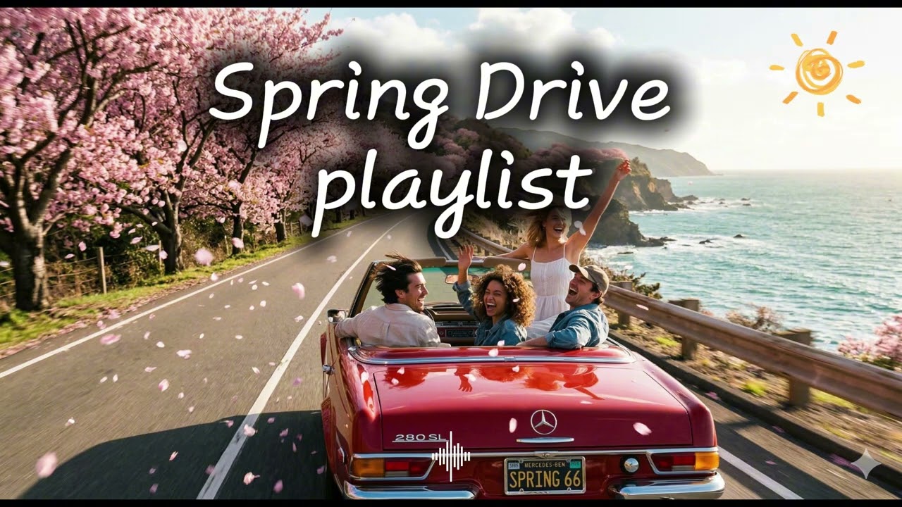 Playlist 도입부 듣자마자 봄 기운 풀충전 🌸 텐션 폭발하는 드라이브 플레이리스트