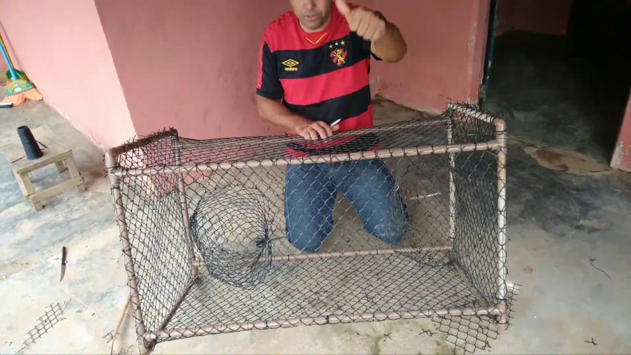 MELHOR ARMADILHA PARA PEIXE FÁCIL BARATO E RÁPIDO DE FAZER