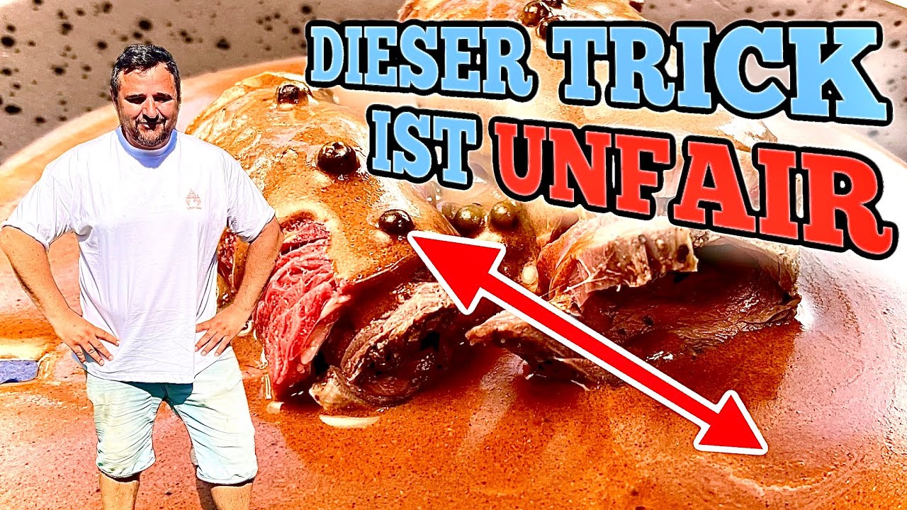 PFEFFERRAHMSAUCE in 10 MINUTEN - DAS KANN JEDER !!! --- Klaus grillt