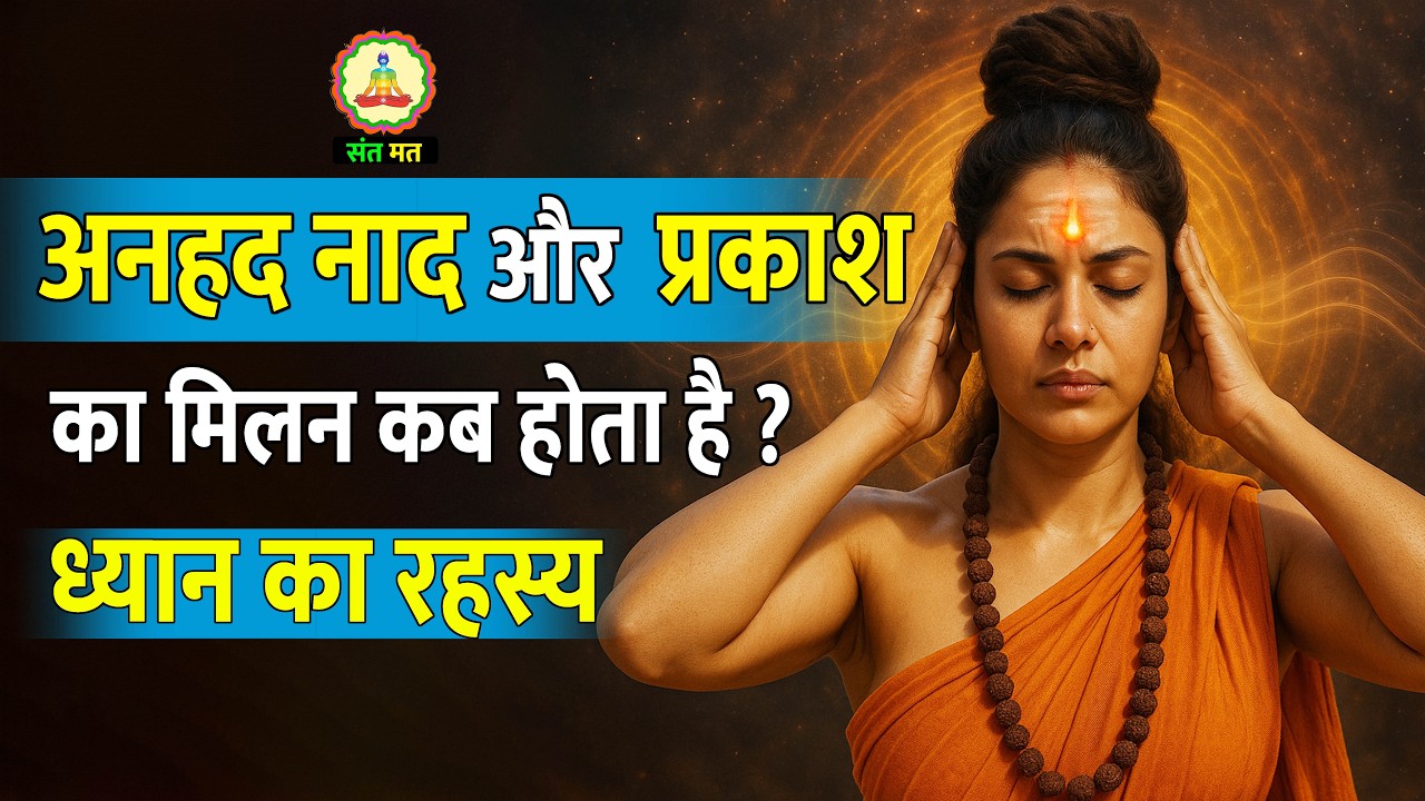 अनहद नाद और आंतरिक प्रकाश ध्यान 2025 | Naam Simran Kaise Karen & Panch Naam Sant Mat Satsang
