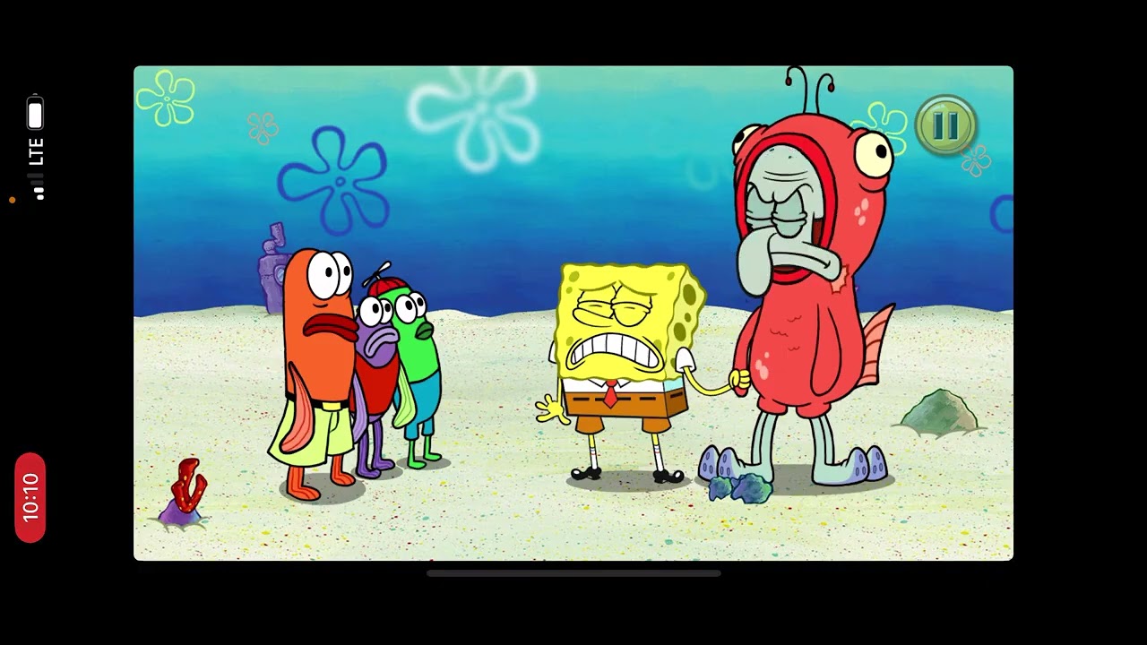 Playing SpongeBob’s Game Frenzy again￼