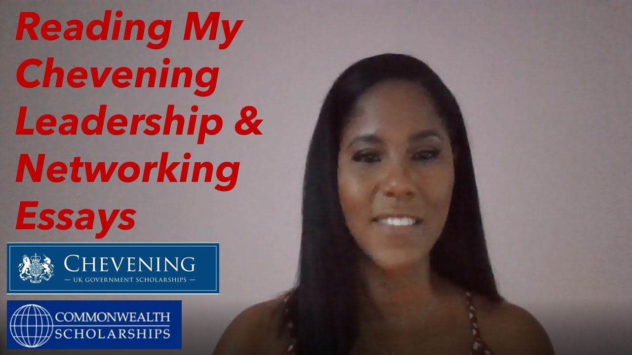 How to write your winning Chevening Scholarship Essays | With my own essay examples Part 1