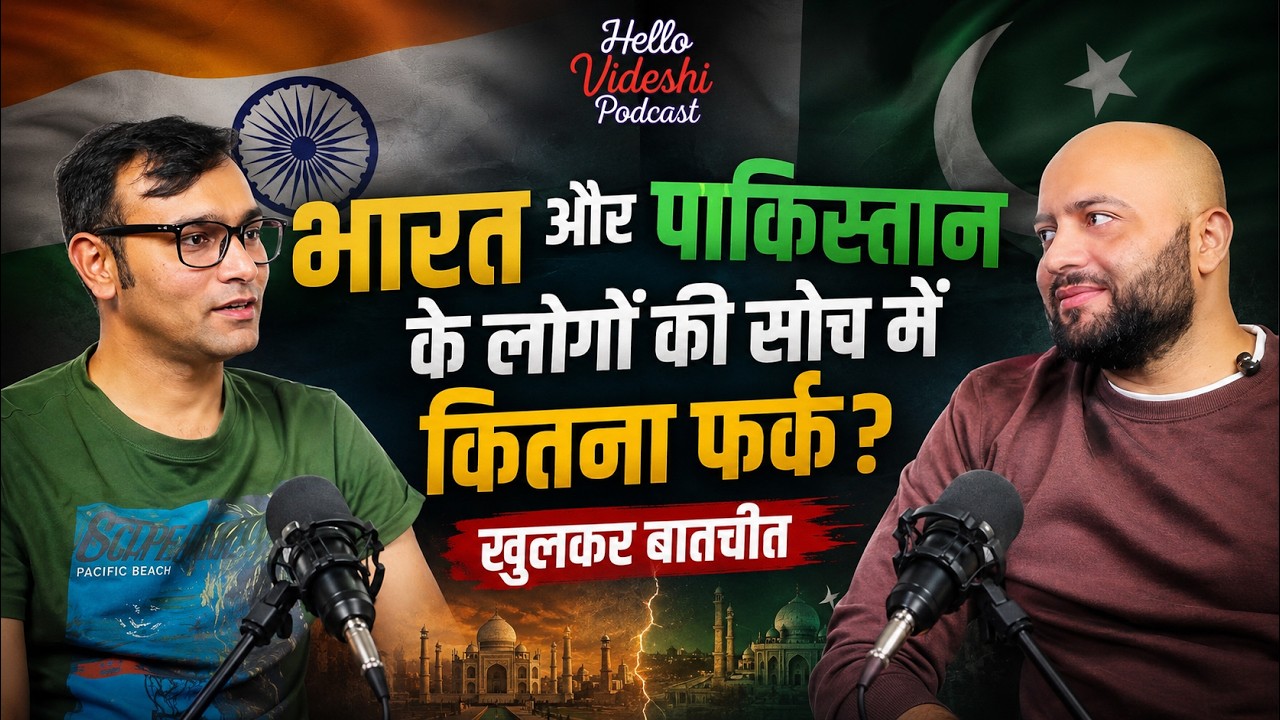 India 🇮🇳 Pakistan Open Talk | No Hate, Only Truth | Podca