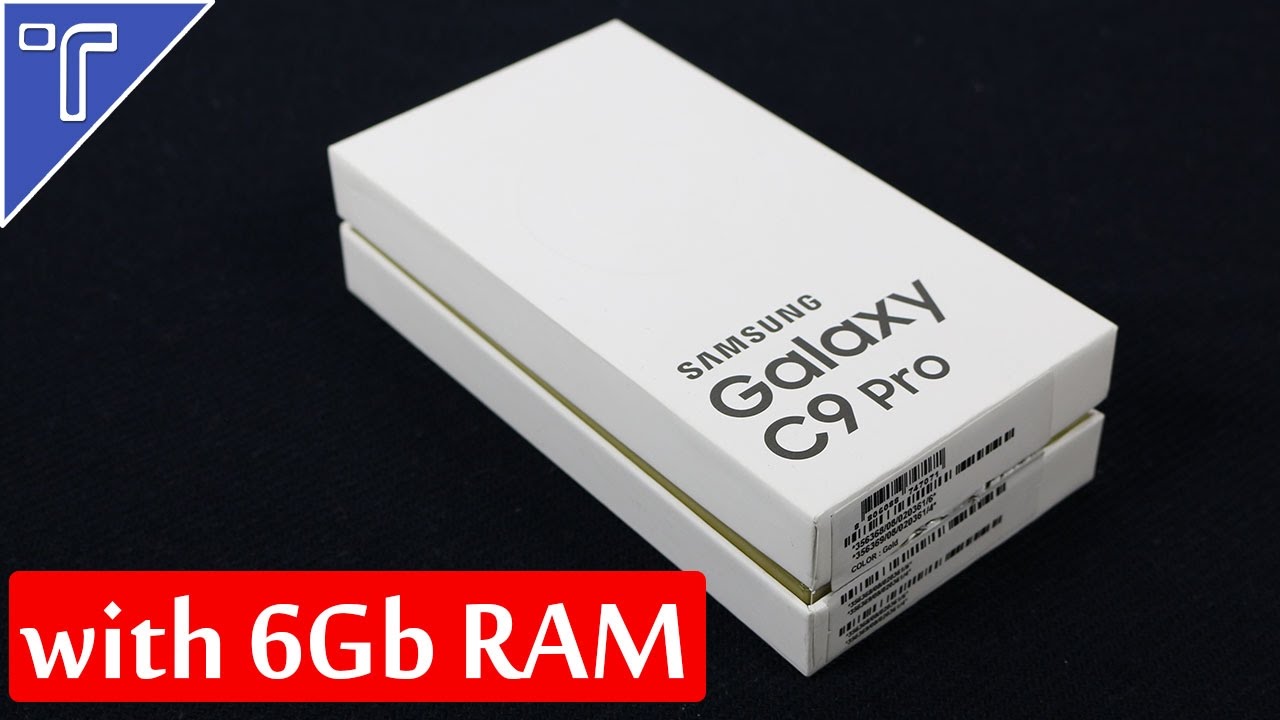 Samsung Galaxy C9 Pro Unboxing - Best phone with 6GB RAM?