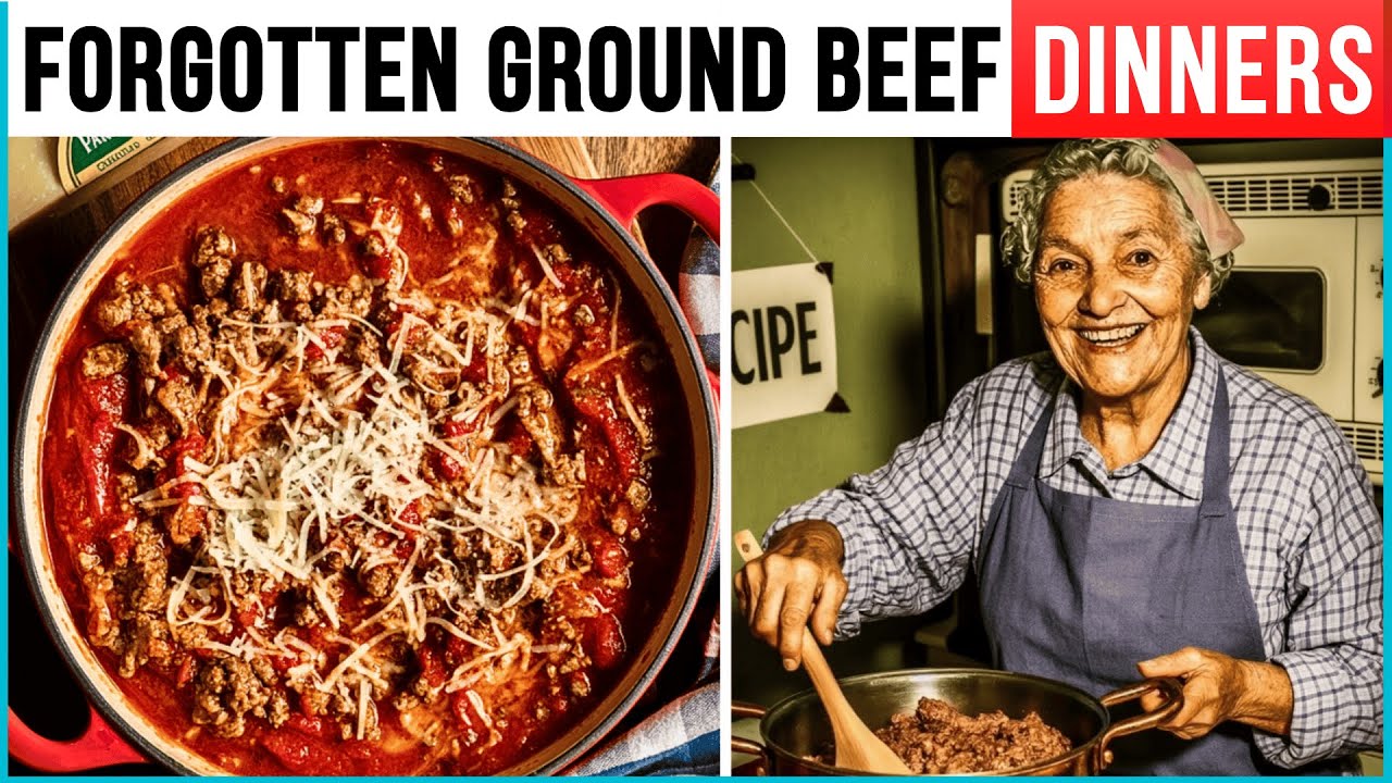 25 Forgotten Ground Beef Dinners That Have Faded Into History!