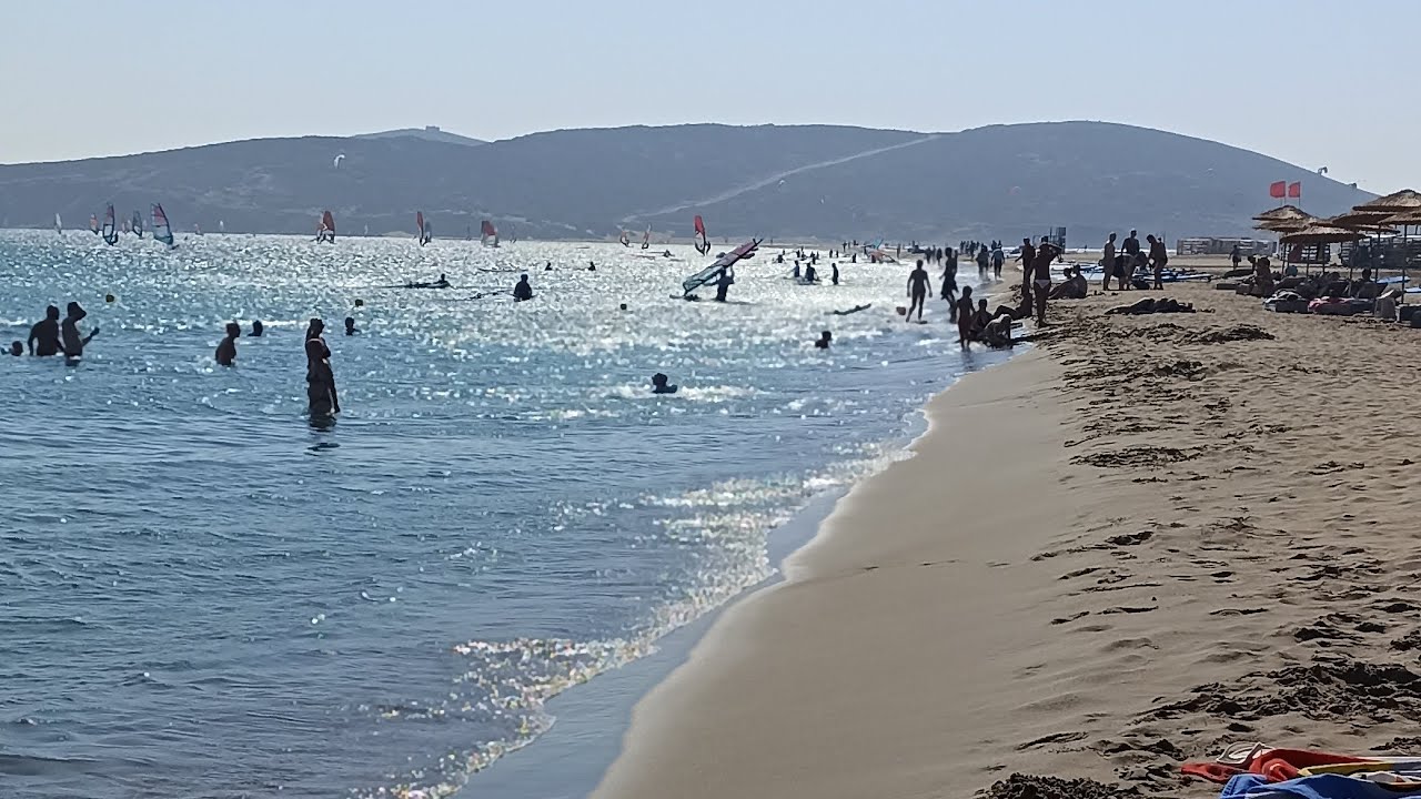 Prasonisi Beach 4k video