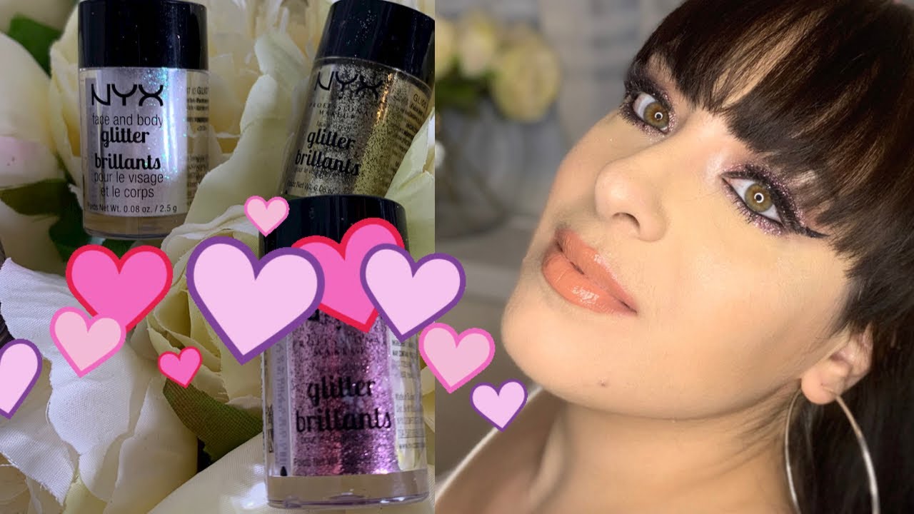 Top 5 NYX COSMETICS BRILLIANTS GLITTERS ✨✨✨✨✨✨