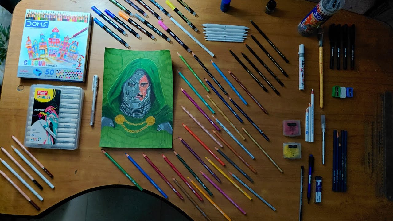 How To Color Doctor Doom [Tony Stark] | Part 6 | WishColorArt 