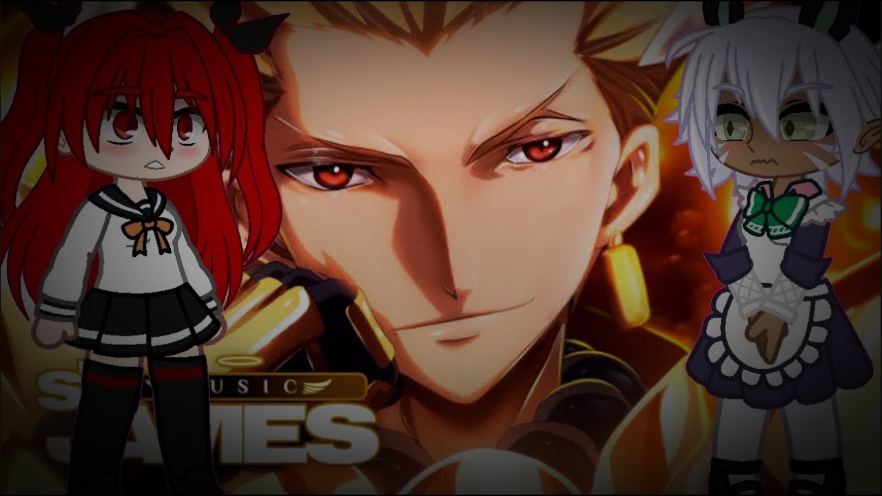 Shinmai Maou no Testament reagindo ao rap do Gilgamesh (St James) - Portões da Babilônia