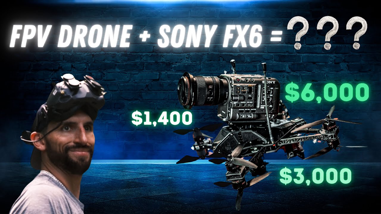 First Time Flying a Cinelifter FPV Drone! iFlight Centurion X8 + Sony FX6