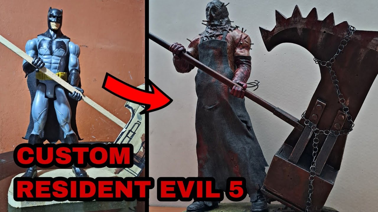 FIGURA CUSTOM VERDUGO Resident Evil 5 / Tutorial Artoni