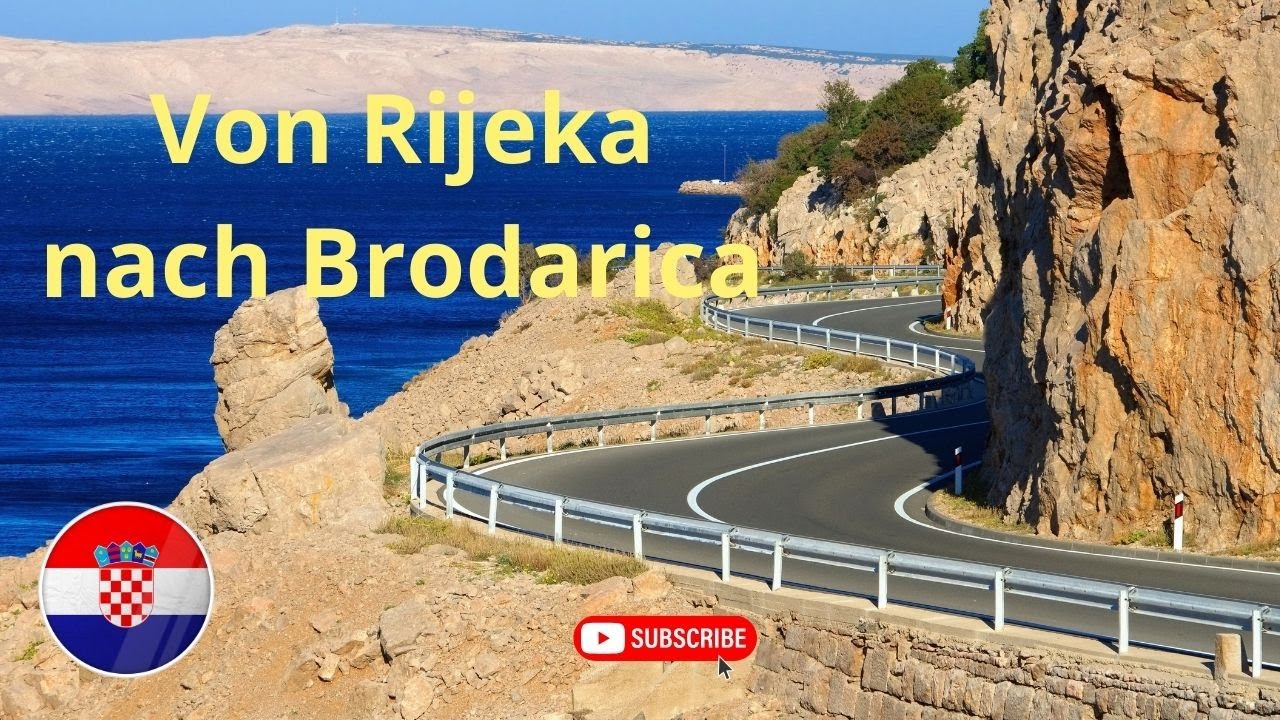 🇭🇷 Von Rijeka nach Brodarica Dalmatien (über die Adria-Magistrale). Wie sieht die Reise aus?