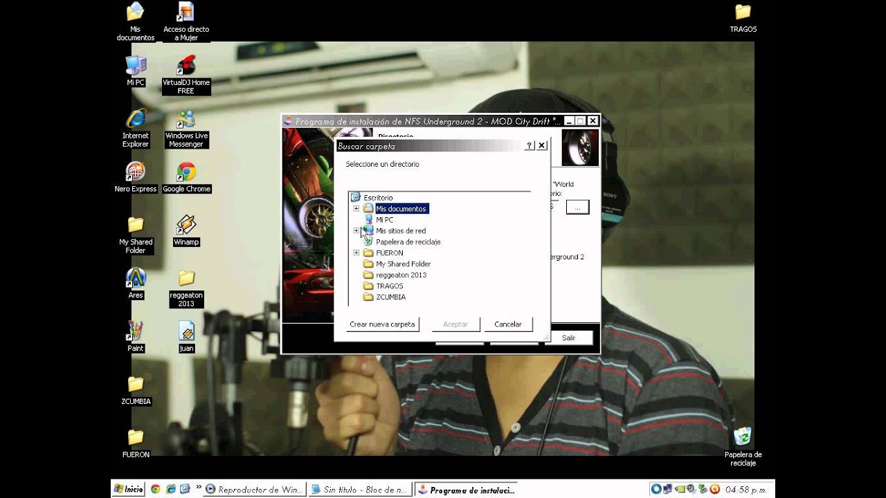 Como Instalar NFSU2 MOD