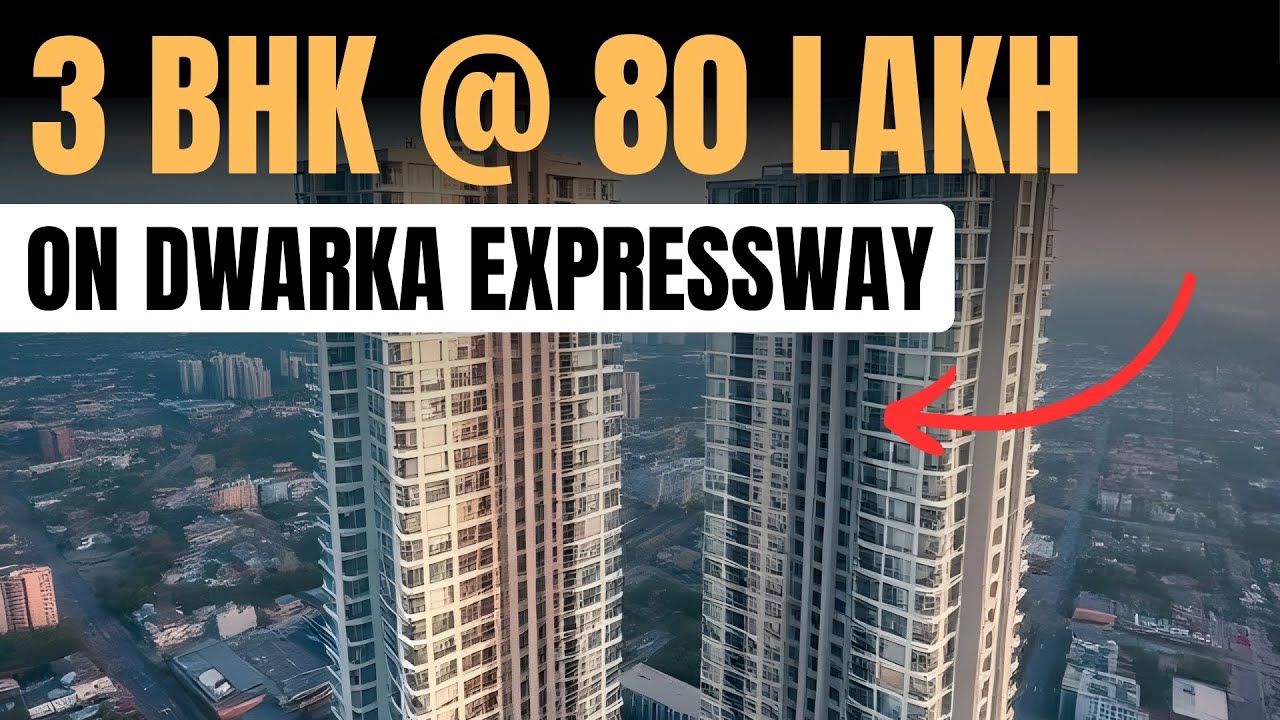 3BHK @ 80 Lakh* Available on Dwarka Expressway || Residential Property for Sale on Dwarka Expressway