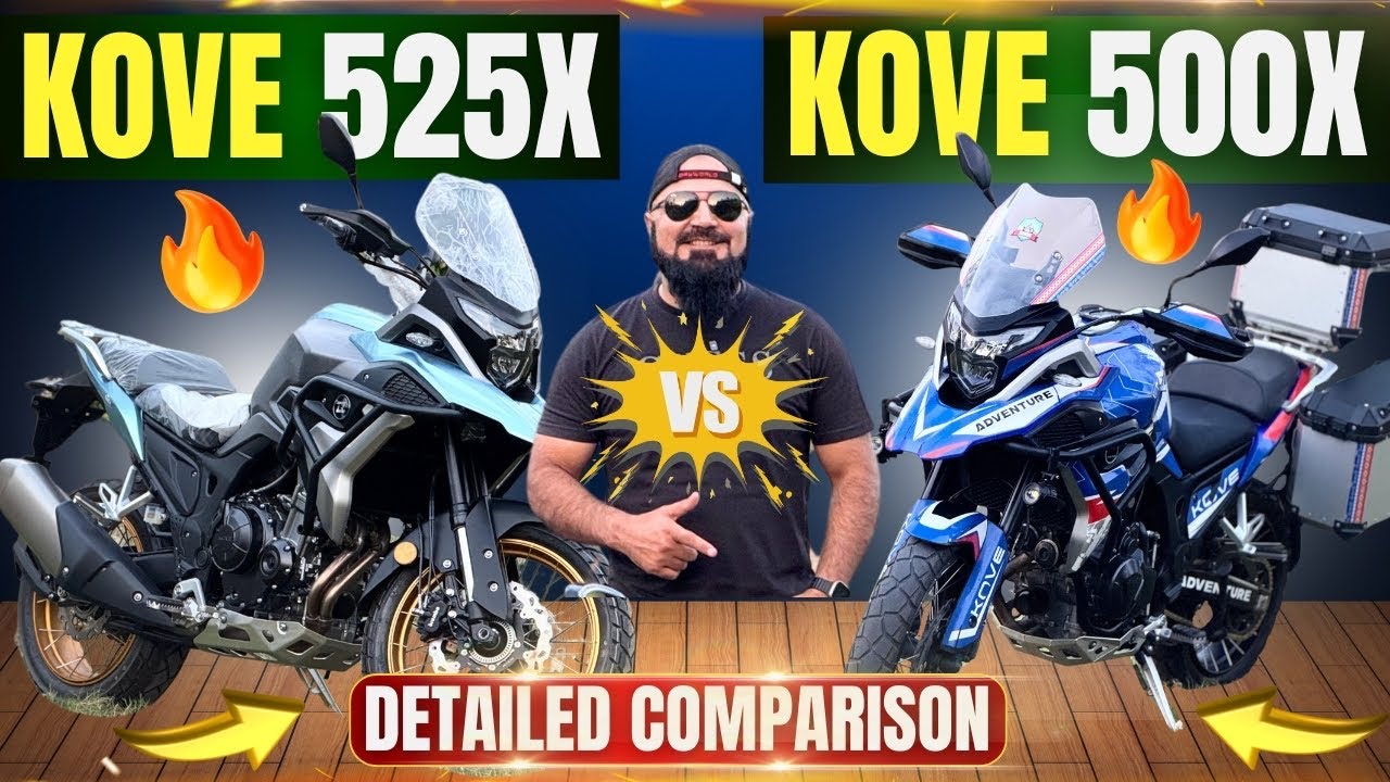 New KOVE 525X VS  KOVE 500X | DETAILED COMPARISON REVIEW