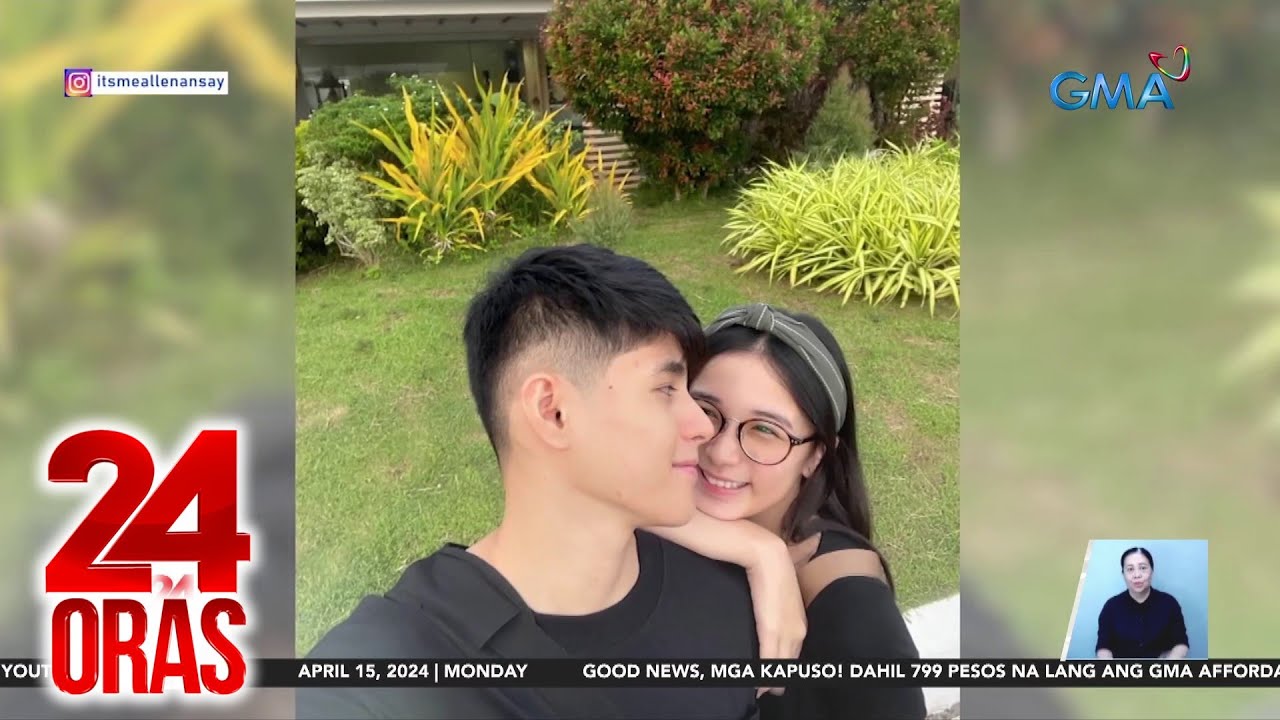 Allen Ansay, may sweet message at 200 bouquet of roses para sa debut ni Sofia Pablo | 24 Oras
