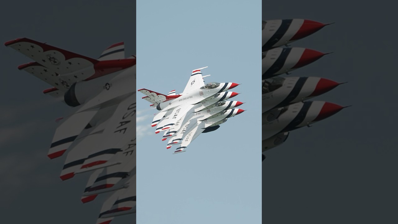 Insane USAF Thunderbirds Demo | Exclusive Angles & Epic Flyovers | Milwaukee Air & Water Show 2024