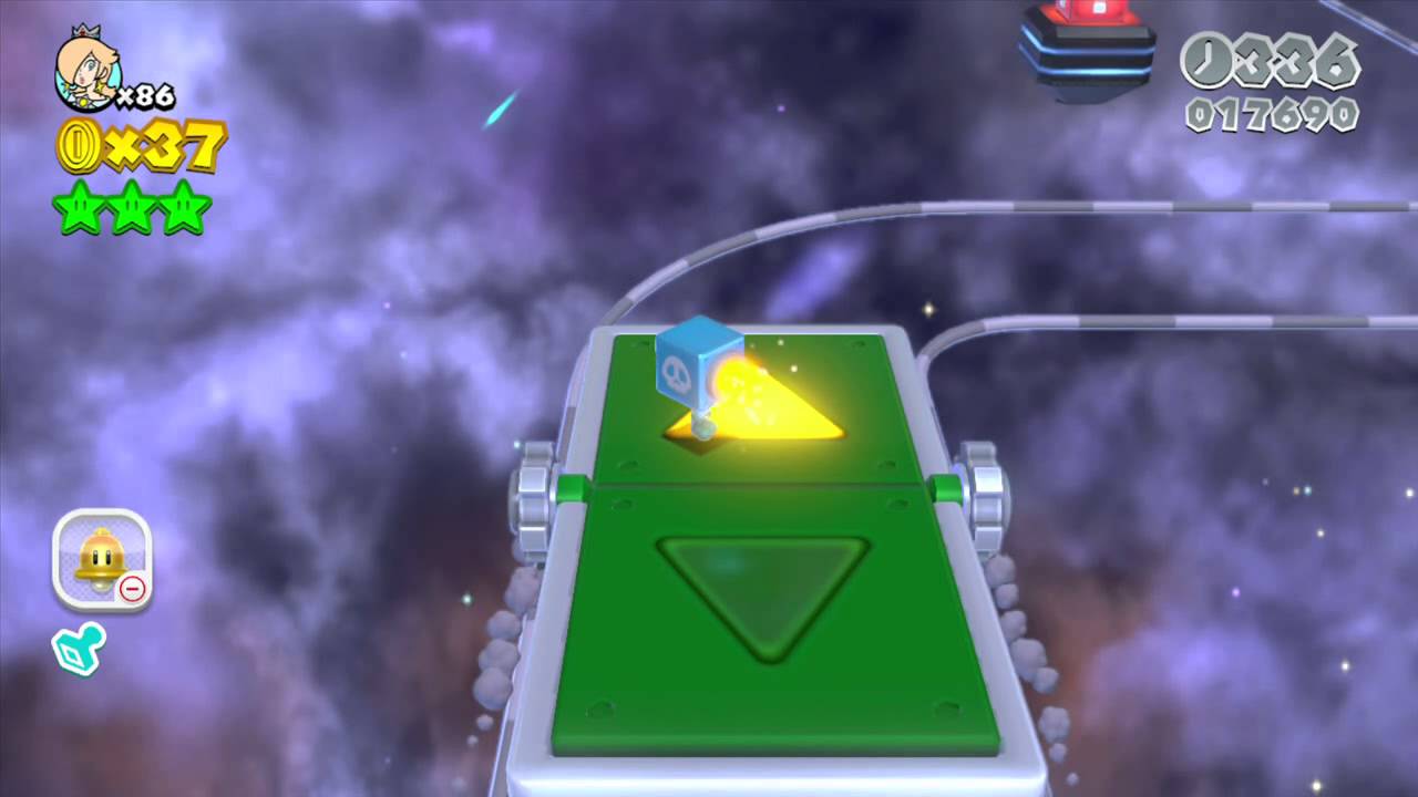 Super Mario 3D World Gameplay - Mundo Estrella-9: Zona ca&ntilde;onera de alto riesgo
