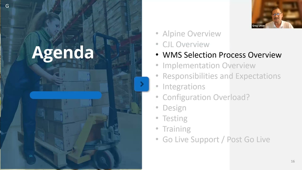 Navigating the WMS Journey: Selection, Implementation, and Post Go-Live Success