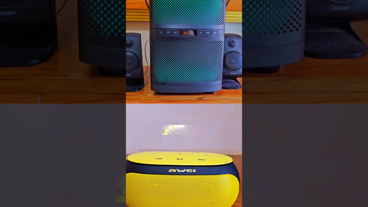 Awei Y200 vs F&D F580X Bluetooth speaker sound test | awei vs fenda #awei #fenda #soundtest