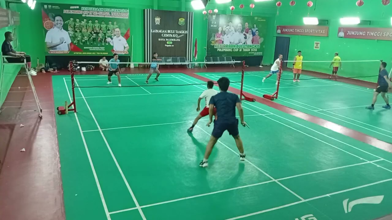 Aly /Ivan vs Rizky /Evan .PB skawan