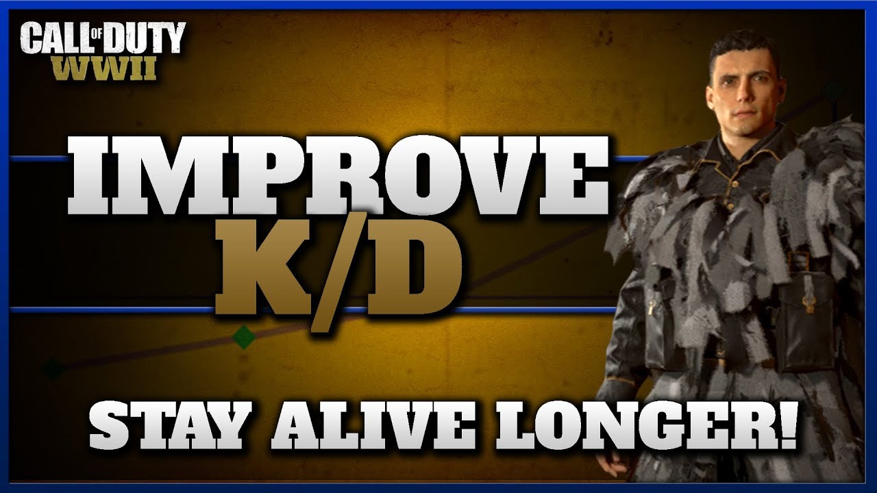 Stay Alive Longer & Improve KD Ratio! (CoD WW2 Tips!)
