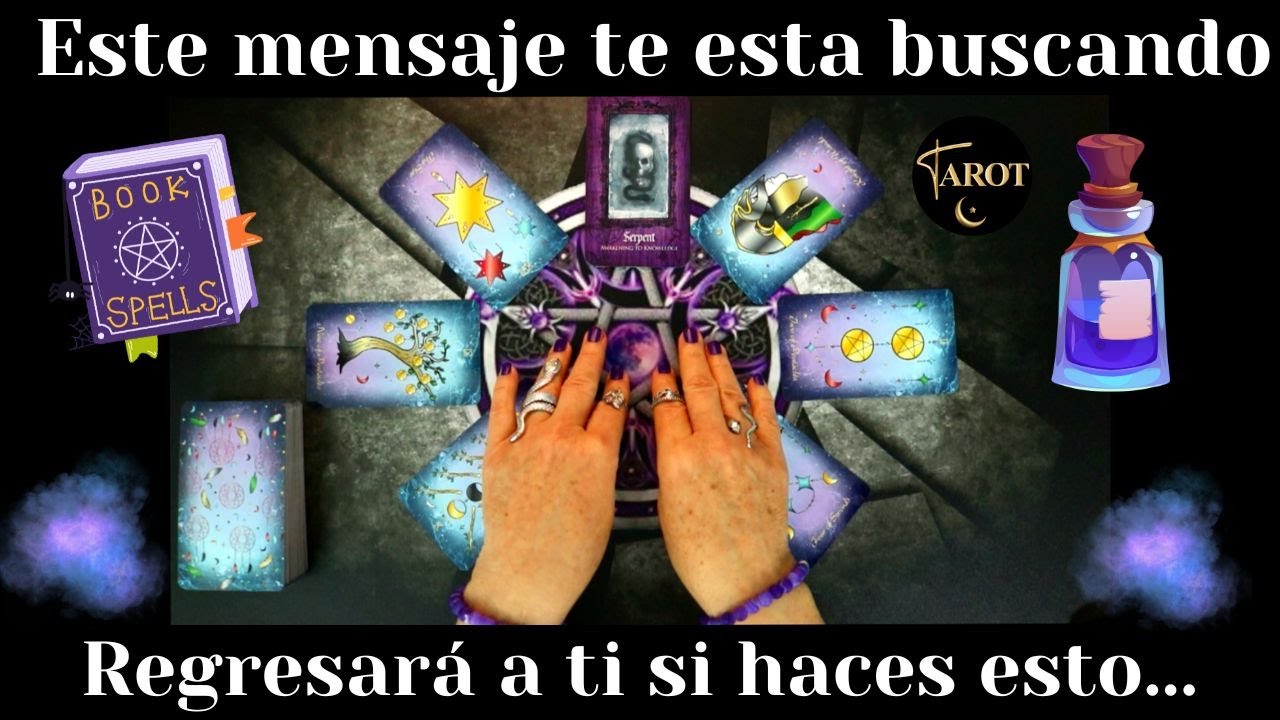 ESTE MENSAJE TE ESTA BUSCANDO🔮 ESA PERSONA VENDRA SI HACES ESTO💜 TAROT INTERACTIVO AMOR💜
