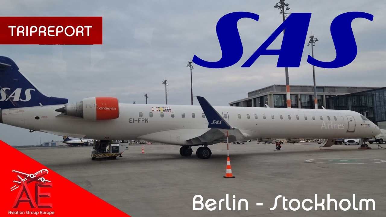 SAS Scandinavian Airlines CRJ900 EI-FPN | Berlin - Stockholm Arlanda🇸🇪 | 29.03.2025