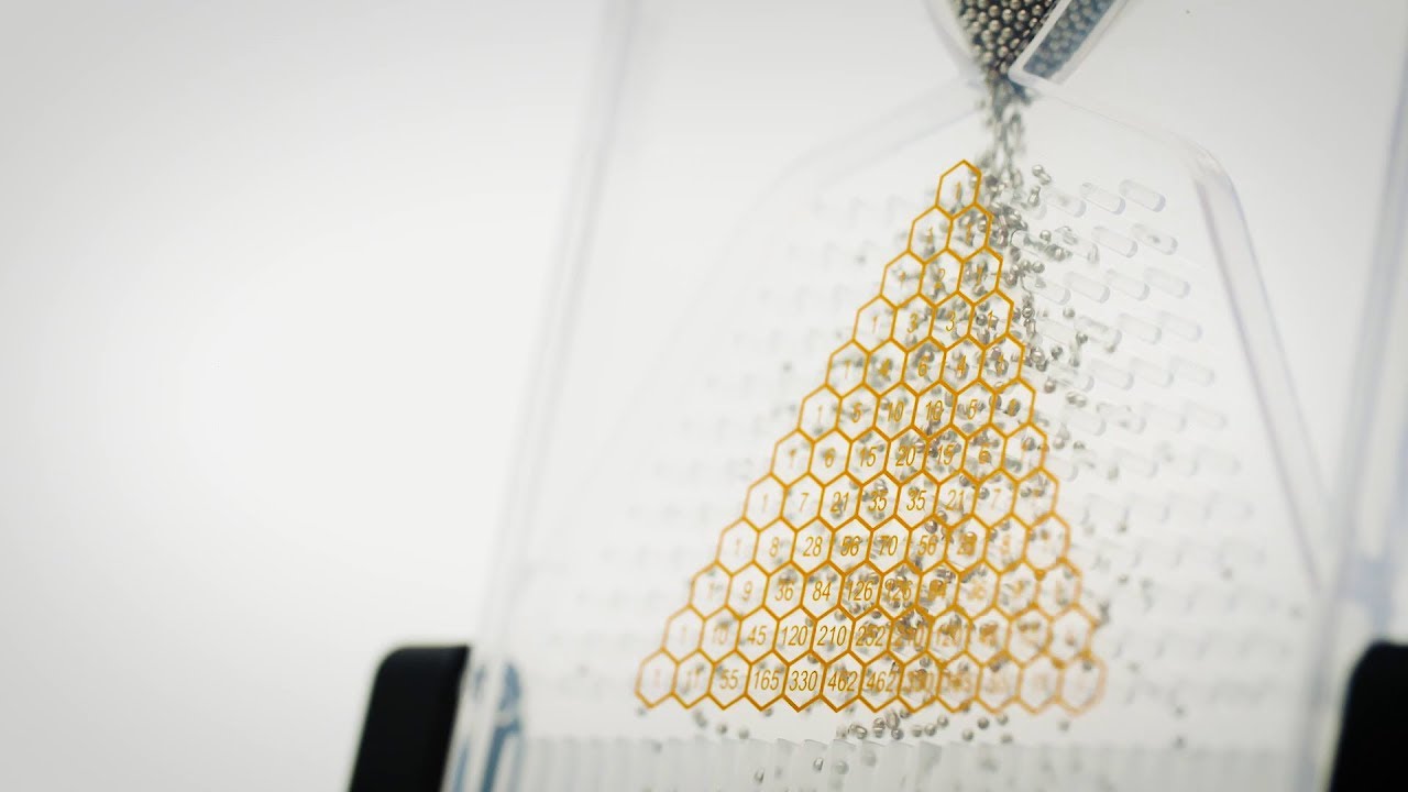 Galton Board and Pascal's Triangle