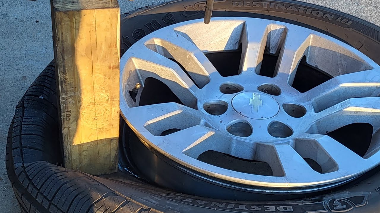 GM Tire Pressure Sensor replacement and calibration procedure on a 2017 Chevrolet Tahoe