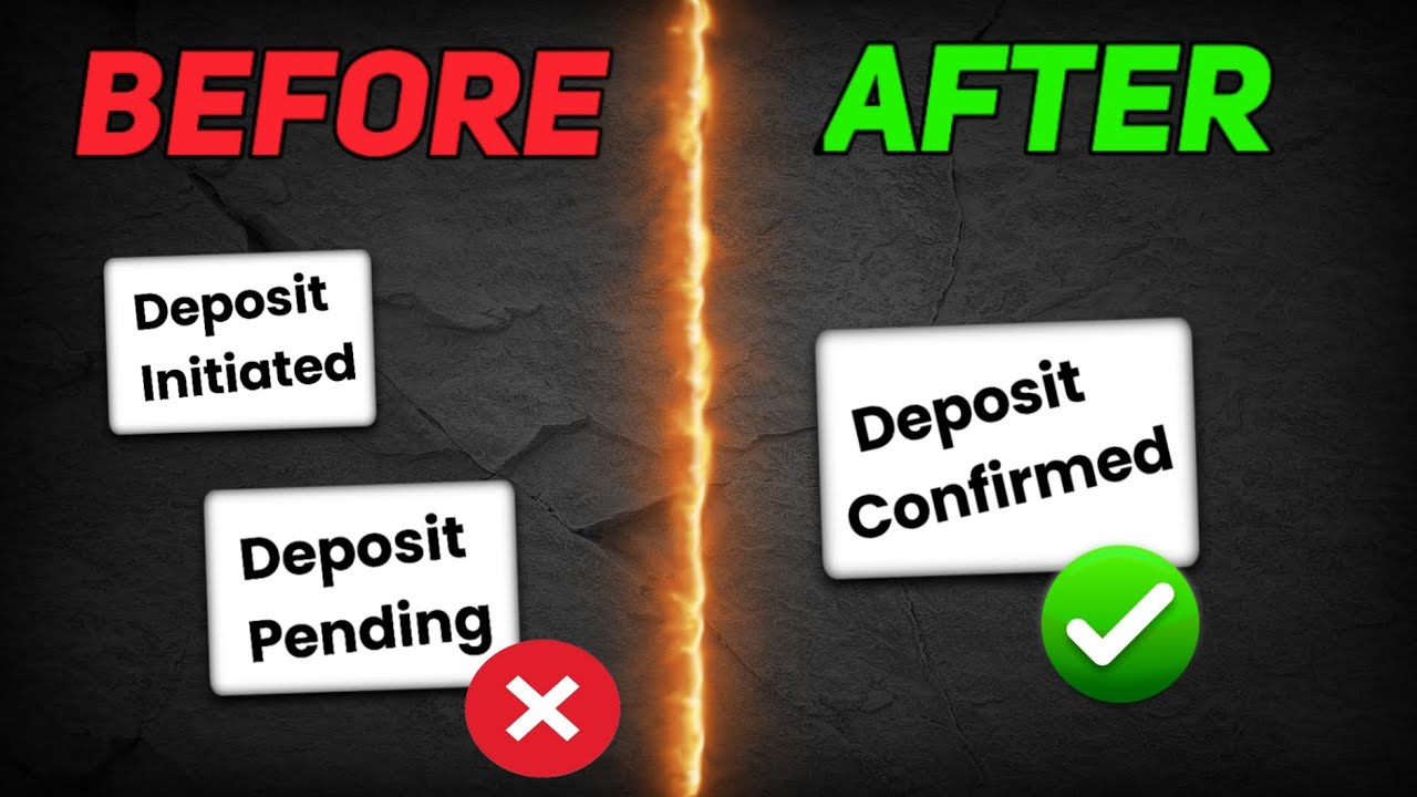 Stake deposit pending problem