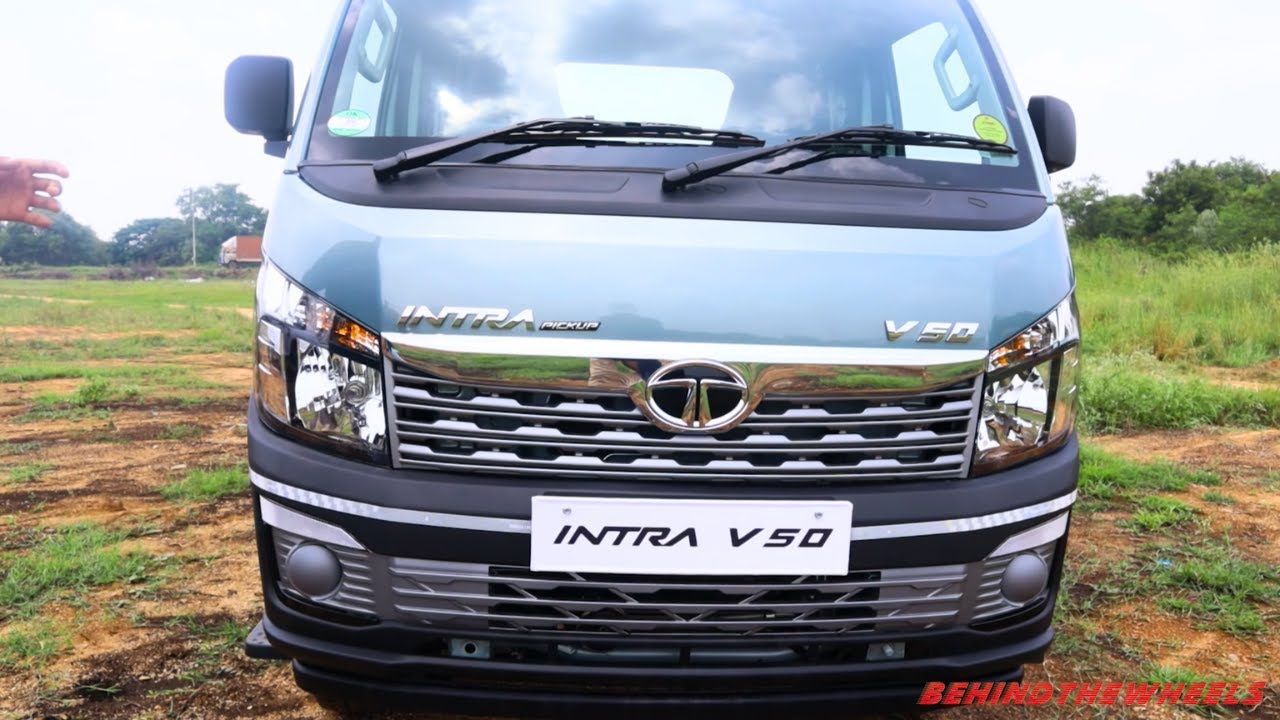 TATA Intra V50 AC Top Model  Review | Price | Mileage | Walkaround