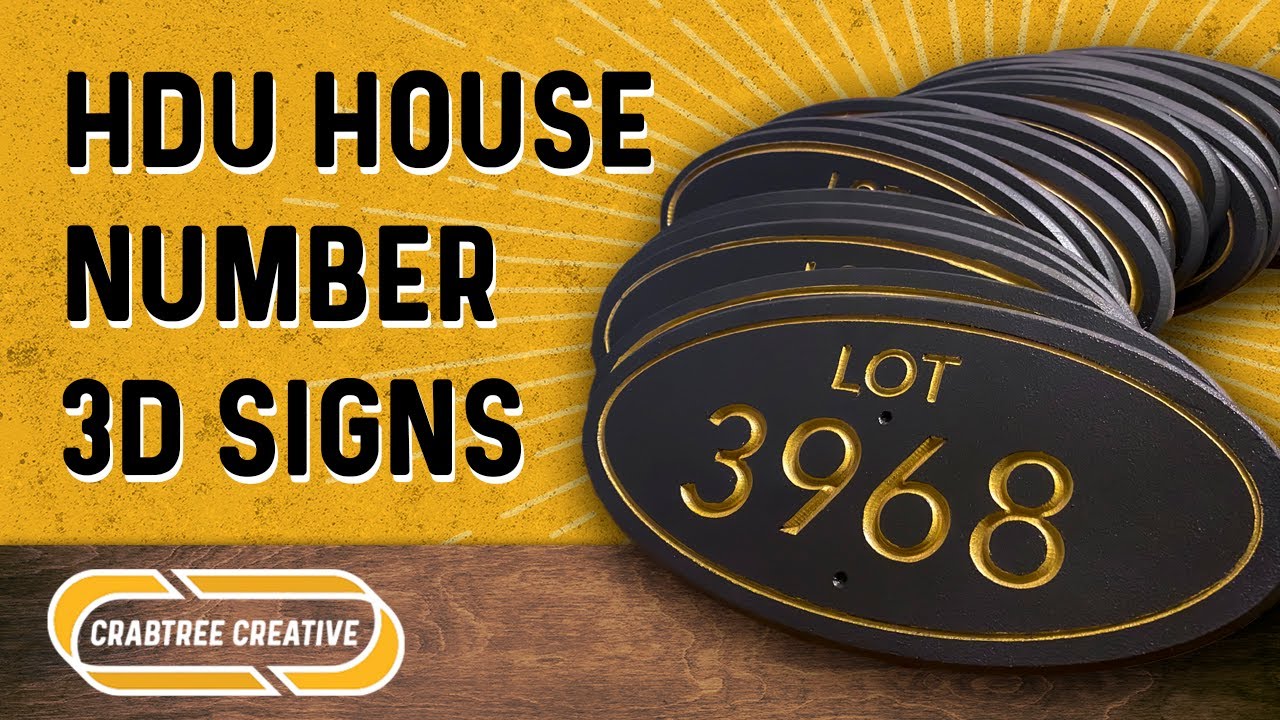How to Batch Process HDU House Number Signs