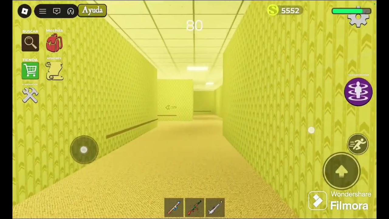 Tutorial para pasar desde el nivel 0 al siguiente en SHERK EN THE BACKROOMS